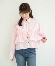 Nulli（ヌリ）の「フロントフリルシャツ（シャツ/ブラウス）」