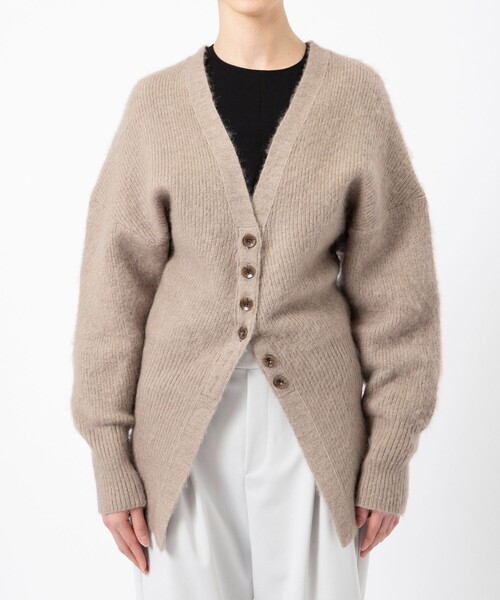 AKIRANAKA(アキラナカ)の「【AKIRANAKA/アキラナカ】Greer mohair knit cardigan/モヘアニットカーディガン(カーディガン/ボレロ・レディース・ベージュ・1)」の12枚目の写真