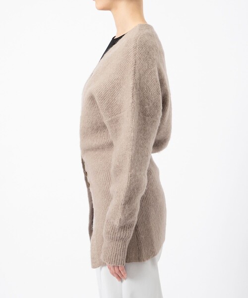 AKIRANAKA(アキラナカ)の「【AKIRANAKA/アキラナカ】Greer mohair knit cardigan/モヘアニットカーディガン(カーディガン/ボレロ・レディース・ベージュ・1)」の11枚目の写真