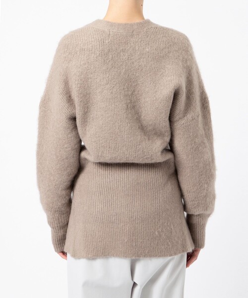 AKIRANAKA(アキラナカ)の「【AKIRANAKA/アキラナカ】Greer mohair knit cardigan/モヘアニットカーディガン(カーディガン/ボレロ・レディース・ベージュ・1)」の10枚目の写真