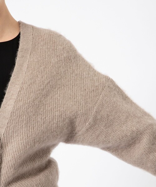 AKIRANAKA(アキラナカ)の「【AKIRANAKA/アキラナカ】Greer mohair knit cardigan/モヘアニットカーディガン(カーディガン/ボレロ・レディース・ベージュ・1)」の8枚目の写真