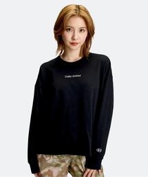 UAヘビーウエイト プリント ロングスリーブ Tシャツ（ライフスタイル/レディース）