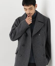 「NEW ON COAT」ウール/NショートPコート