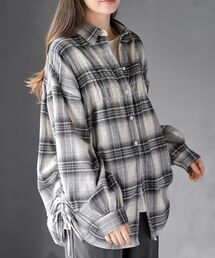 ホットフィックスチェックシャーリングシャツ