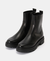 ENESS/エネス COW LEATHER インサイドジップブーツ