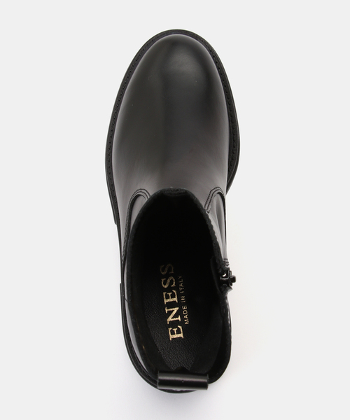 eness(エネス)の「ENESS/エネス COW LEATHER インサイドジップブーツ(ブーツ・レディース・ブラック・22.5cm/23.5cm/24.5cm)」の10枚目の写真