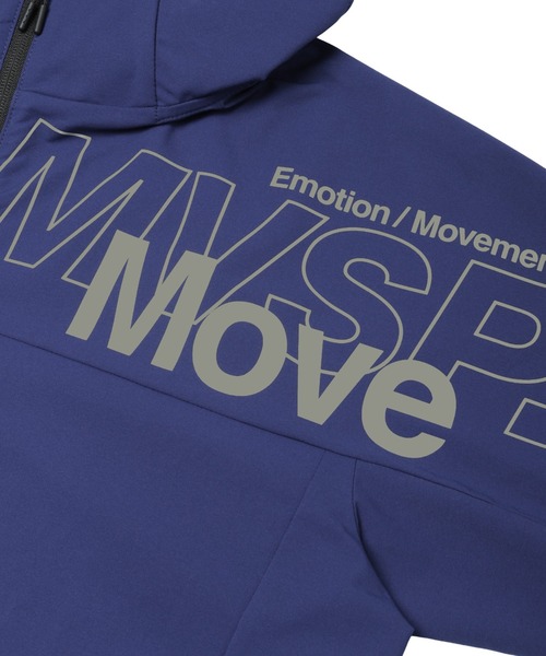 MoveSport(ムーブスポーツ)の「ムーブスポーツ MoveSport HEATNAVIソフトシェルジャケット(ジャージ・メンズ・コバルトブルー/ネイビー/オレンジ/ブラック・LL/L/M)」の13枚目の写真