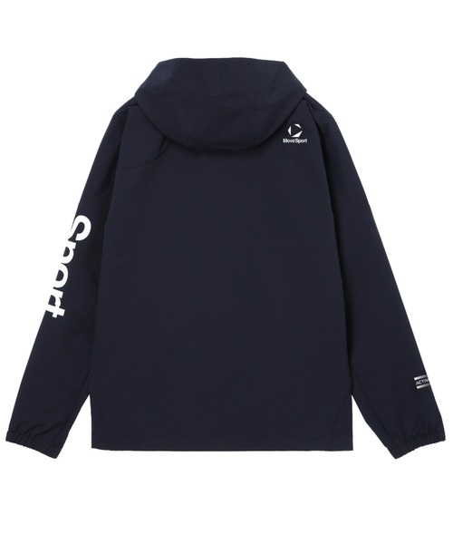 MoveSport(ムーブスポーツ)の「ムーブスポーツ MoveSport HEATNAVIソフトシェルジャケット(ジャージ・メンズ・コバルトブルー/ネイビー/オレンジ/ブラック・LL/L/M)」の6枚目の写真