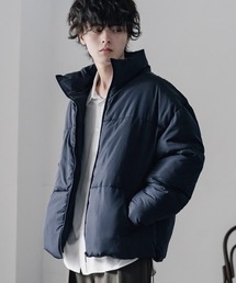 Rocky Monroe（ロッキーモンロー）の「新色追加 ダウンフェザー×機能性中綿ファイバーダウン オーバーサイズDEWSPOスエードハイブリッドジャケット（ダウンジャケット/コート）」