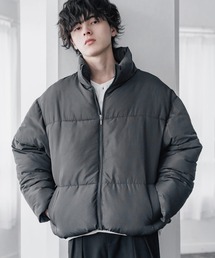 Rocky Monroe（ロッキーモンロー）の「新色追加 ダウンフェザー×機能性中綿ファイバーダウン オーバーサイズDEWSPOスエードハイブリッドジャケット（ダウンジャケット/コート）」