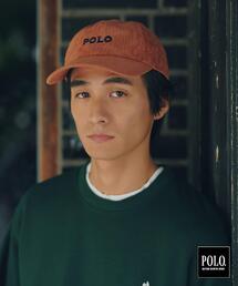 THE SHOP TK （ザ ショップ ティーケー ）の「POLO BCS / コーデュロイ刺繍キャップ（キャップ）」