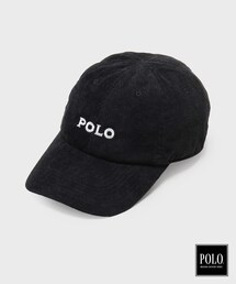 THE SHOP TK （ザ ショップ ティーケー ）の「POLO BCS / コーデュロイ刺繍キャップ（キャップ）」