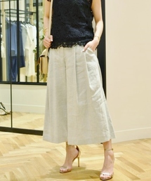 リネンモダールポプリンパンツ◆