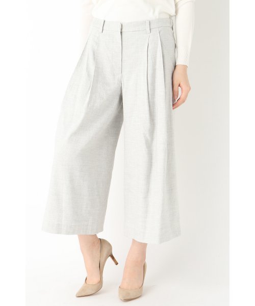 FIGARO Paris（フィガロパリ）の「リネンモダールポプリンパンツ◆（その他パンツ・レディース・チャコールグレー/ネイビー・38/36）」の9枚目の写真