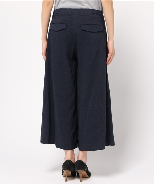 FIGARO Paris（フィガロパリ）の「リネンモダールポプリンパンツ◆（その他パンツ・レディース・チャコールグレー/ネイビー・38/36）」の5枚目の写真