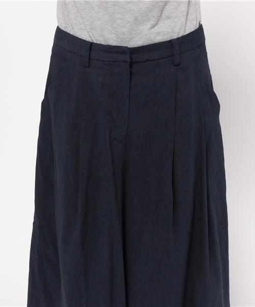 FIGARO Paris（フィガロパリ）の「リネンモダールポプリンパンツ◆（その他パンツ・レディース・チャコールグレー/ネイビー・38/36）」の6枚目の写真