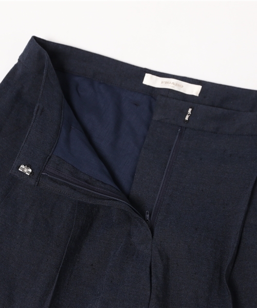 FIGARO Paris（フィガロパリ）の「リネンモダールポプリンパンツ◆（その他パンツ・レディース・チャコールグレー/ネイビー・38/36）」の14枚目の写真