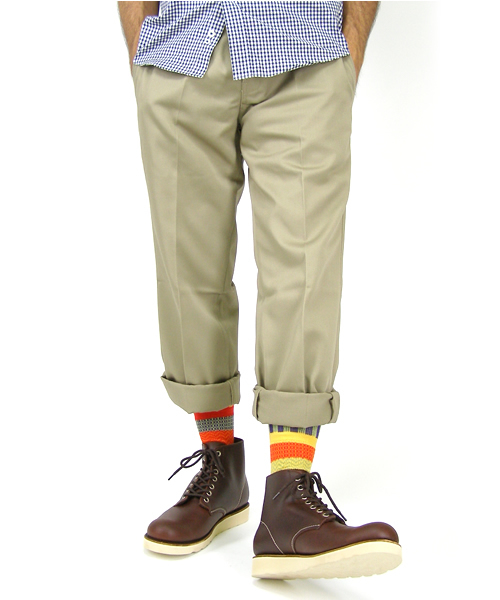 green label relaxing（グリーンレーベルリラクシング）の「GLR 7H P-TOE ワークブーツ（ブーツ・メンズ・ブラック/ベージュ/ダークブラウン/ナチュラル・25.5cm/26.5cm/27cm/26cm）」の6枚目の写真