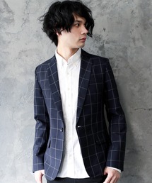 THE CASUAL MENS�i�J�W���A�������Y�j�́u1�{�^�� �V���[�g�� �e�[���[�h �W���P�b�g �m�b�`�h���y���i�e�[���[�h�W���P�b�g�j�v