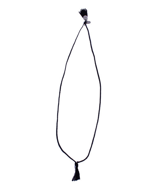 ８(eight)（エイト）の「タッセル ネックレス（ネックレス・メンズ・ベージュ/ブラウン/ブラック/カーキ/ワイン・FREE）」の13枚目の写真