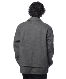SHIPS（シップス）の「POST O' ALLS: WOOL MELTON CRUZER JACKET