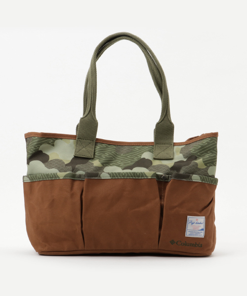 Columbia(コロンビア)の「トレジャーリザーブトート(トートバッグ・メンズ・ホワイト/カモフラージュ/カーキ・ONE SIZE)」の3枚目の写真