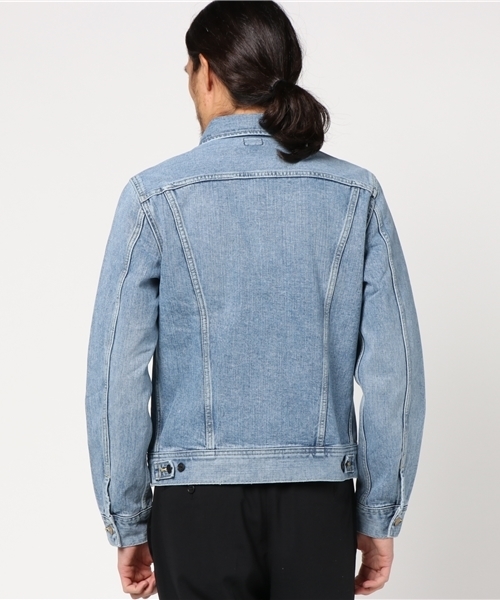 Lee（リー）の「LEE 101JデニムＧジャン（デニムジャケット・メンズ・サックスブルー・L/M）」の4枚目の写真