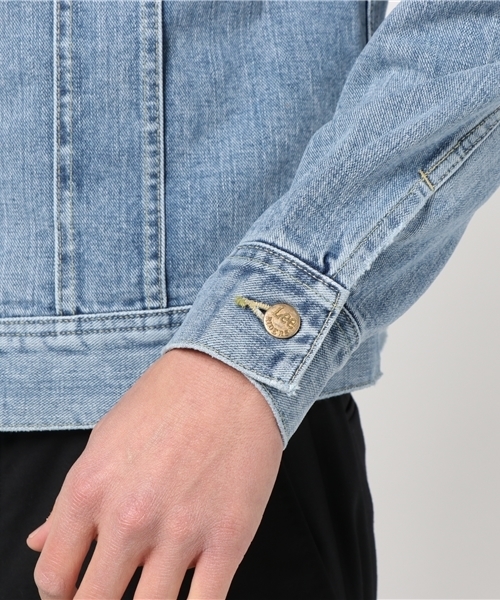 Lee（リー）の「LEE 101JデニムＧジャン（デニムジャケット・メンズ・サックスブルー・L/M）」の6枚目の写真