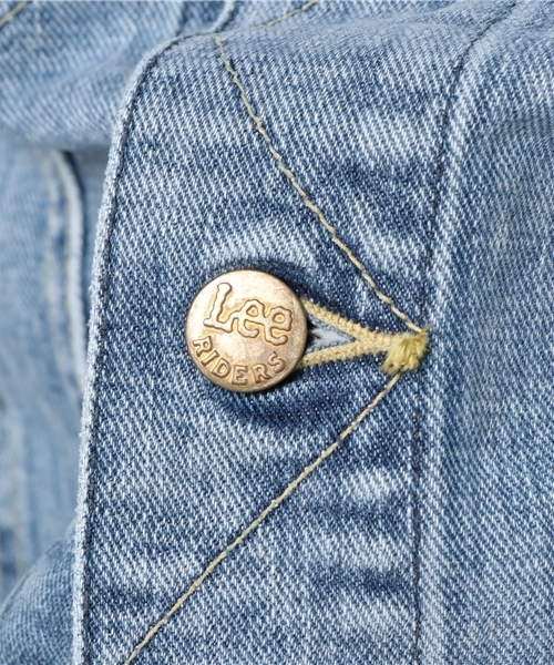 Lee（リー）の「LEE 101JデニムＧジャン（デニムジャケット・メンズ・サックスブルー・L/M）」の9枚目の写真