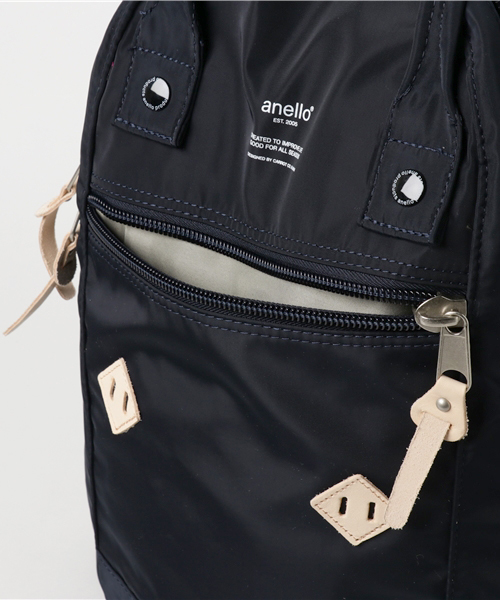 anello(アネロ)の「【anello】アネロ 高密度ナイロン風リュック (バックパック/リュック・レディース・グレー/ブラック/レッド/オリーブ/ネイビー・ONE SIZE)」の15枚目の写真