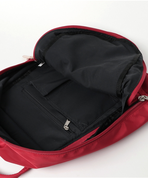 anello(アネロ)の「【anello】アネロ 高密度ナイロン風リュック (バックパック/リュック・レディース・グレー/ブラック/レッド/オリーブ/ネイビー・ONE SIZE)」の7枚目の写真