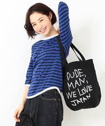 BEAMS BOY | 【一部予約】BEAMS BOY / 1cｍボーダー ボートネック7分袖②(Tシャツ/カットソー)