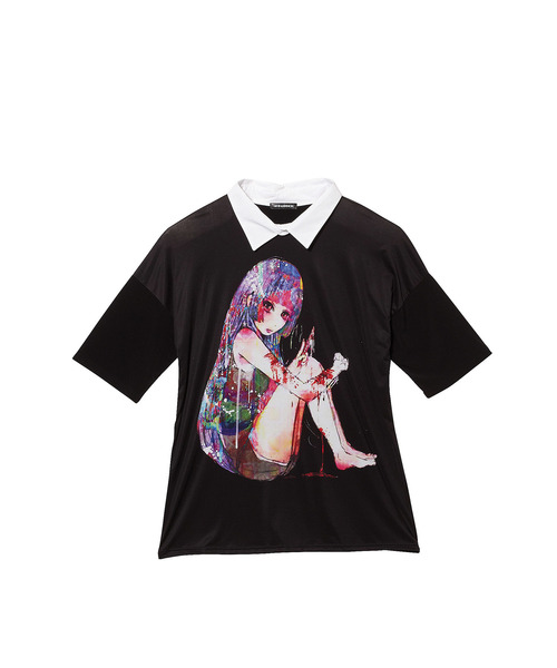 ankoROCK - 【新品未使用】ankoROCK・ダーティーガールのカットソー ダーティーガールズシャツ襟Tシャツ -メガビッグ-（Tシャツ