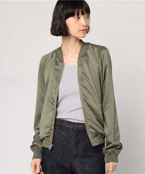 SLY（スライ）の「NIGHT FLOWER REVERSIBLE BZ（ブルゾン・レディース・ピンク系その他・1/2）」の11枚目の写真