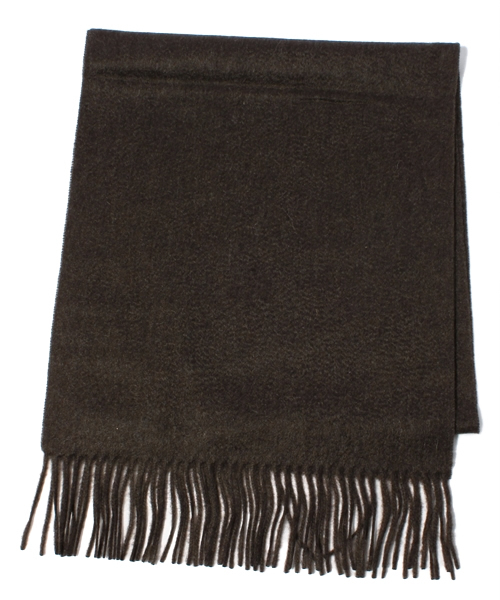 UNITED ARROWS（ユナイテッドアローズ）の「UA カシミヤマフラー◆（マフラー・メンズ・ブラック/ライトグレー/ダークグレー/ダークブラウン/ライトブルー/ネイビー/パープル・フリー）」の5枚目の写真