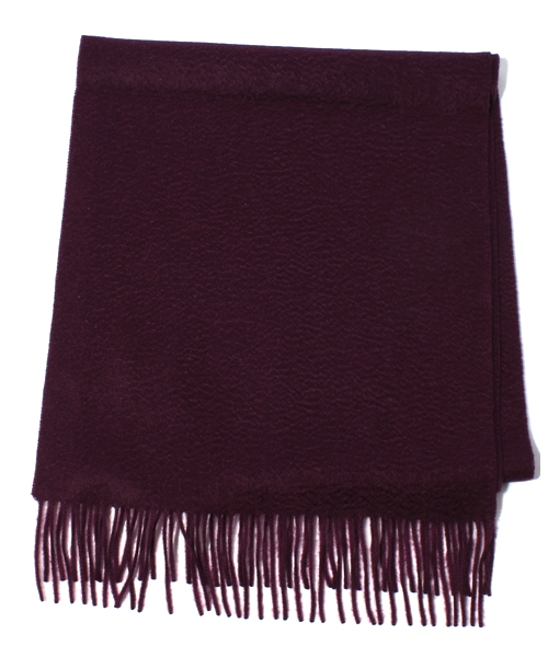 UNITED ARROWS（ユナイテッドアローズ）の「UA カシミヤマフラー◆（マフラー・メンズ・ブラック/ライトグレー/ダークグレー/ダークブラウン/ライトブルー/ネイビー/パープル・フリー）」の7枚目の写真