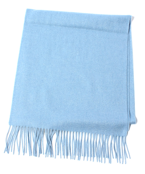 UNITED ARROWS（ユナイテッドアローズ）の「UA カシミヤマフラー◆（マフラー・メンズ・ブラック/ライトグレー/ダークグレー/ダークブラウン/ライトブルー/ネイビー/パープル・フリー）」の6枚目の写真