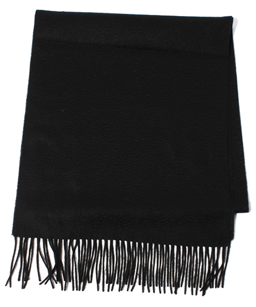 UNITED ARROWS（ユナイテッドアローズ）の「UA カシミヤマフラー◆（マフラー・メンズ・ブラック/ライトグレー/ダークグレー/ダークブラウン/ライトブルー/ネイビー/パープル・フリー）」の2枚目の写真