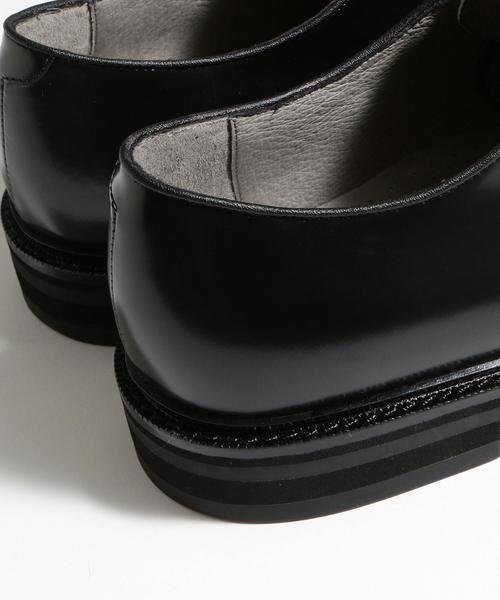 BEAUTY&YOUTH UNITED ARROWS(ビューティーアンドユースユナイテッドアローズ)の「BY レザー プレーントゥ オックスフォード シューズ ◆(ドレスシューズ・メンズ・ブラック/ダークブラウン/ネイビー・10/7h/8h/9h/8/9)」の4枚目の写真