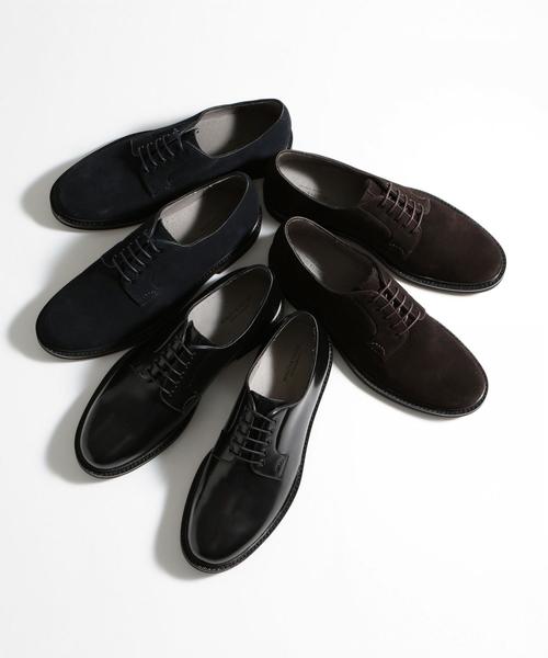 BEAUTY&YOUTH UNITED ARROWS(ビューティーアンドユースユナイテッドアローズ)の「BY レザー プレーントゥ オックスフォード シューズ ◆(ドレスシューズ・メンズ・ブラック/ダークブラウン/ネイビー・10/7h/8h/9h/8/9)」の6枚目の写真