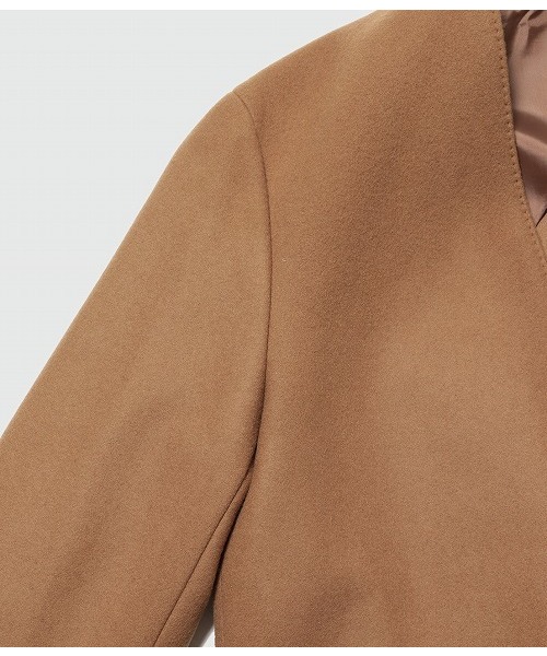 ADAM ET ROPE'（アダムエロペ）の「【MBコラボ】メルトンショールガウンコート（その他アウター・メンズ・ブラック/イエロー系その他3・M/L）」の7枚目の写真