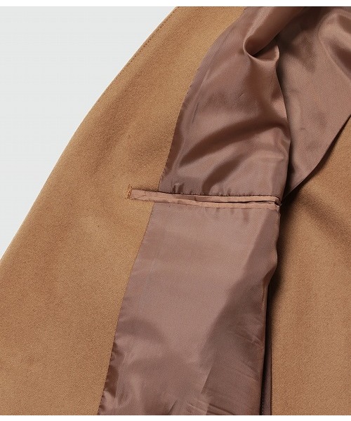 ADAM ET ROPE'（アダムエロペ）の「【MBコラボ】メルトンショールガウンコート（その他アウター・メンズ・ブラック/イエロー系その他3・M/L）」の12枚目の写真