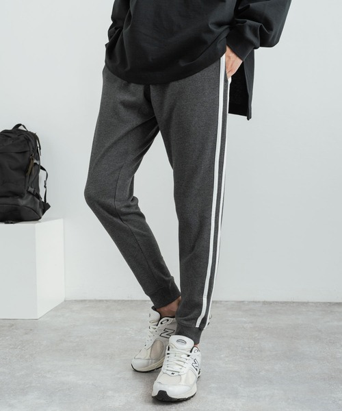 Rocky Monroe(ロッキーモンロー)の「ポンチ スウェットスキニーイージージョガースケーターパンツ トラックパンツ(スウェットパンツ・メンズ・ネイビー/ホワイト/グレー/カーキ/チャコール/ブラック/ブルー系その他/ホワイト系その他/グレー系その他2/ベージュ系その他/グレー系その他/ブラック系その他/ホワイト系その他2/ブラック系その他2/グレー系その他3/グレー系その他4/ベージュ系その他2/ブルー系その他2/グリーン系その他/グリーン系その他2/ベージュ/ブラック系その他3・M/LL/L/S)」の13枚目の写真