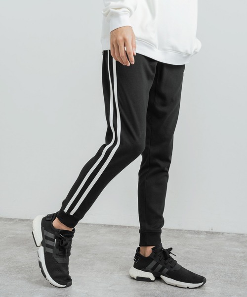 ポンチ スウェットスキニーイージージョガースケーターパンツ トラック