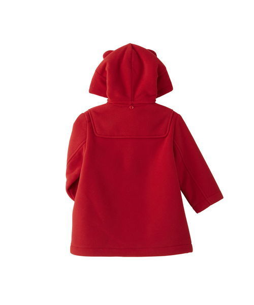 HOT BISCUITS（ホットビスケッツ）の「フリースボンディング ダッフルコート（ダッフルコート・キッズ・ネイビー/レッド/ベージュ・80ｃｍ/90cm）」の13枚目の写真