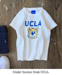 coen | 【coen キッズ / ジュニア】USAコットンカレッジプリントTシャツ(100～150cm)(Tシャツ/カットソー)