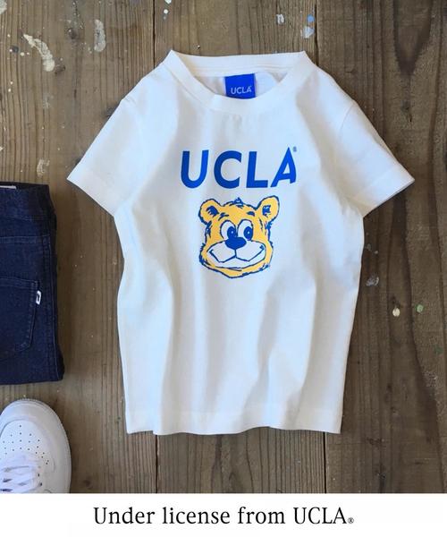 coen（コーエン）の「【coen キッズ / ジュニア】USAコットンカレッジプリントTシャツ(100～150cm)（Tシャツ/カットソー・キッズ・ホワイト/ネイビー・110/130/150/120/100/140）」の2枚目の写真