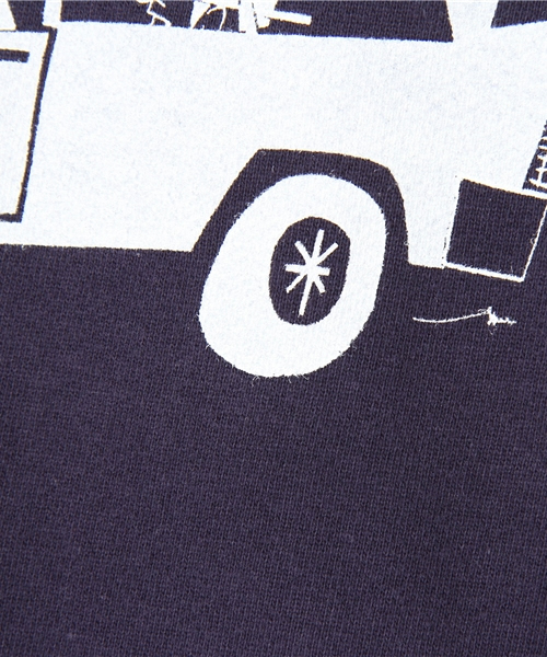 BEAMS T（ビームスティー）の「Yusuke Hanai / Where Do We Go Parka（パーカー・メンズ・ナチュラル/ネイビー・SMALL/MEDIUM/LARGE/X-LARGE）」の8枚目の写真