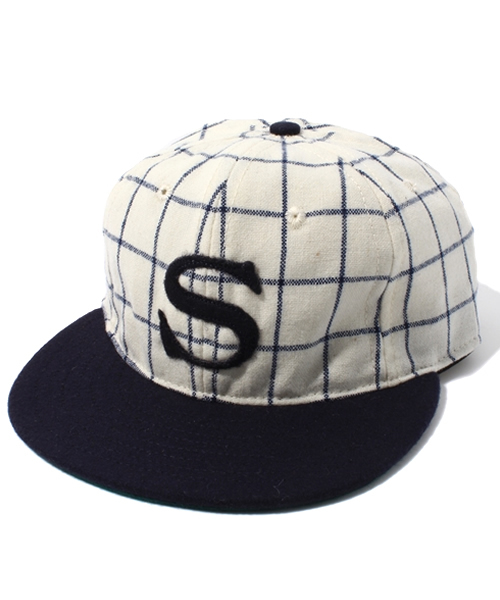 Cooperstown Ball Cap(クーパーズタウンボールキャップ)の「COOPERSTOWN ×世間知らず../BALL CAP(キャップ・メンズ・ネイビー/グレー/その他1・7 1/4/7 3/8/7 1/2)」の3枚目の写真