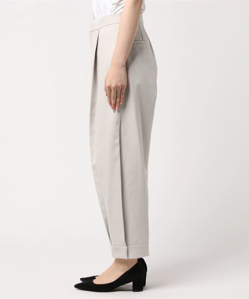 Drawer(ドゥロワー)の「Drawer ペグトップ パンツ(その他パンツ・レディース・ネイビー・38/34/36)」の2枚目の写真